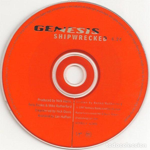 CDs de m&uacute;sica: Genesis &ndash; Shipwrecked (CD, Virgin GENDDJ14) - Foto 3