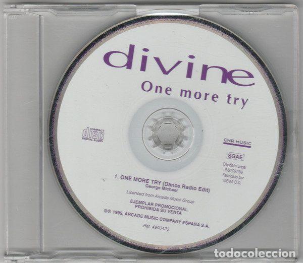 CD de M&uacute;sica: Divine &ndash; One More Try (CD, CNR Music 4900423)