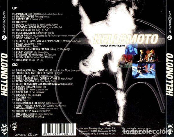 CDs de m&uacute;sica: Various &ndash; Hellomoto (CD, Vendetta Records VENCD 521 CB CTV) - Foto 2