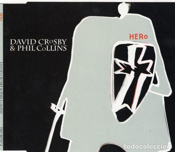 Musik-CDs: David Crosby & Phil Collins &ndash; Hero (CD, Atlantic 7567-85757-2)