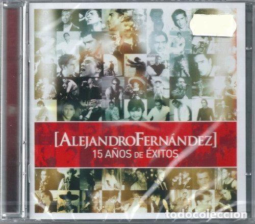 CD de M&uacute;sica: Alejandro Fern&aacute;ndez &ndash; 15 A&ntilde;os De &Eacute;xitos (CD, Sony Music 88697 19978 2)