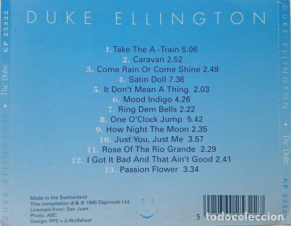 CDs de m&uacute;sica: Duke Ellington &ndash; The Duke (CD, Digimode GP 25322) - Foto 4