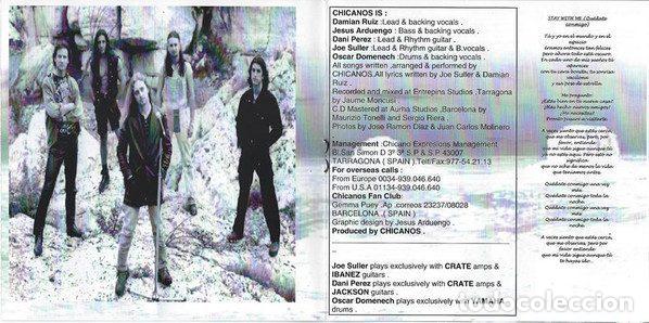 CDs de m&uacute;sica: Chicanos &ndash; Chicanos (CD, Not On Label none) - Foto 4