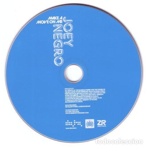 CDs de m&uacute;sica: Joey Negro &ndash; Make A Move On Me (CD, Data Records DATA82CDS) - Foto 3