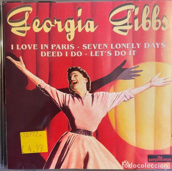 Musik-CDs: Georgia Gibbs &ndash; Georgia Gibbs (CD, The Entertainers CD 382)