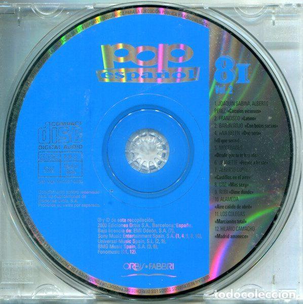 CDs de m&uacute;sica: Various &ndash; Pop Espa&ntilde;ol 81 (Vol.2) (CD, Orbis POP-12) - Foto 4
