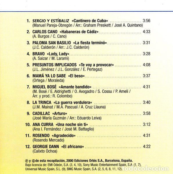 CDs de m&uacute;sica: Various &ndash; Pop Espa&ntilde;ol 85 (Vol.2) (CD, Orbis POP-13) - Foto 2