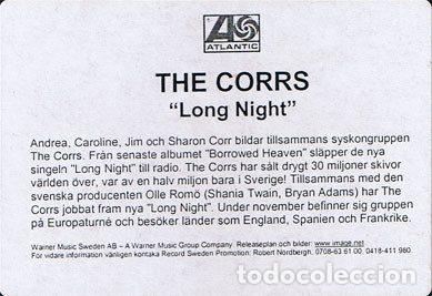 CDs de m&uacute;sica: The Corrs &ndash; Long Night (CD, Atlantic PR015109) - Foto 5