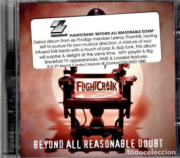 CDs de m&uacute;sica: Flightcrank &ndash; Beyond All Reasonable Doubt (CD, Copasetik Recordings COPA20CD) - Foto 2