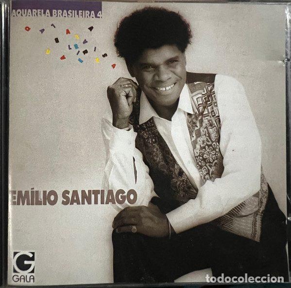 CD de M&uacute;sica: Emilio Santiago &ndash; Aquarela Brasileira 4 (CD, Gala 4113-2)