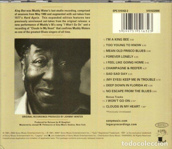 CDs de m&uacute;sica: Muddy Waters &ndash; King Bee (CD, Epic 515163 2) - Foto 2