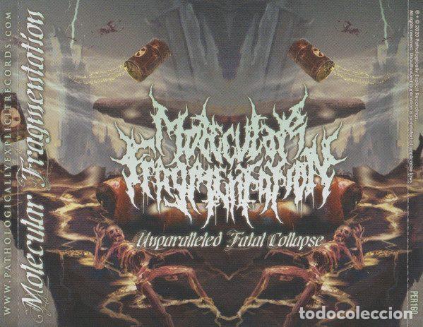 CDs de m&uacute;sica: Molecular Fragmentation &ndash; Unparalleled Fatal Collapse (CD, Pathologically Explicit Recordings... - Foto 6
