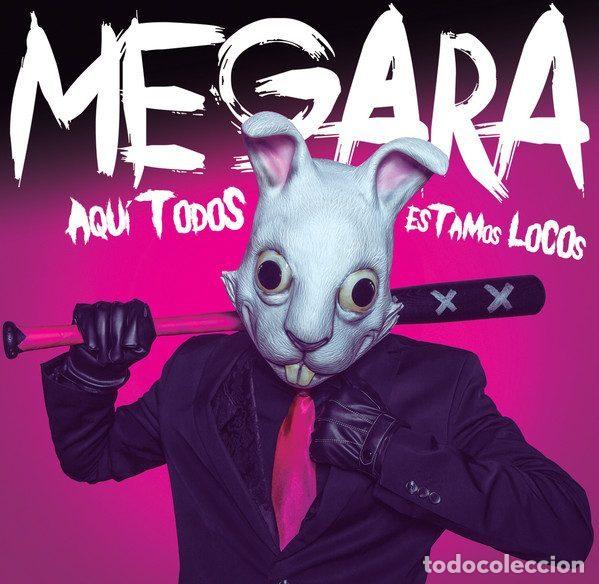 CD de M&uacute;sica: Megara &ndash; Aqu&iacute; Todos Estamos Locos (CD, Rock CD Records RCDR 1211)