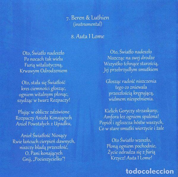CDs de m&uacute;sica: Nirnaeth &ndash; Auta I Lome (CD, Abstract Emotions AE 033) - Foto 5
