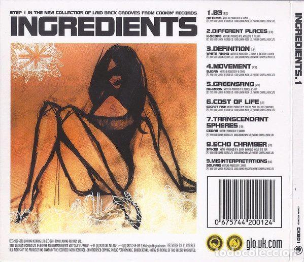 CDs de m&uacute;sica: Various &ndash; Ingredients Step 1 (CD, Cookin Records CKB01) - Foto 2