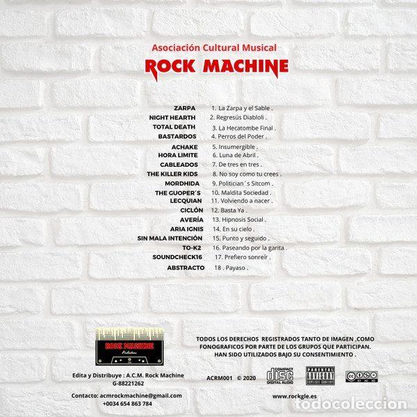 CDs de m&uacute;sica: Various &ndash; Rock Machine Compilation (CD, A.C.M. Rock Machine ACRM001) - Foto 2