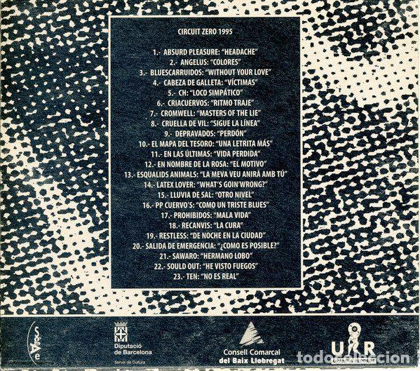 CDs de m&uacute;sica: Various &ndash; Circuit Zero 1995 (CD, Urantia Records CZ 95) - Foto 4