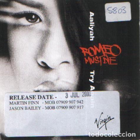 CDs de m&uacute;sica: Aaliyah &ndash; Try Again (CD, Virgin VUSCDJ167) - Foto 2