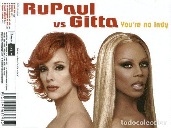 Music CDs: RuPaul vs Gitta &ndash; You're No Lady (CD, Blanco Y Negro BNCD-1228)