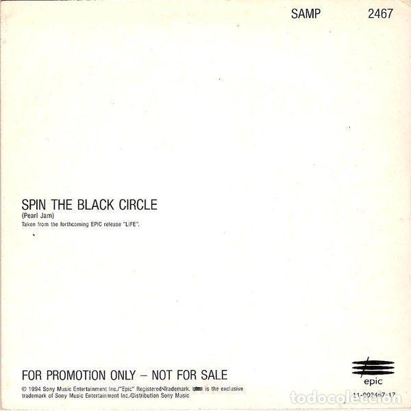 CDs de m&uacute;sica: Pearl Jam &ndash; Spin The Black Circle (CD, Epic SAMP 2467) - Foto 2