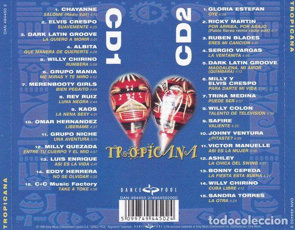 CDs de m&uacute;sica: Various &ndash; Tropicana (CD, Dance Pool DAN 494450 2) - Foto 8