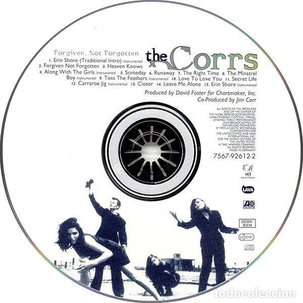 CDs de m&uacute;sica: The Corrs &ndash; Forgiven, Not Forgotten (CD, Atlantic 7567-92612-2) - Foto 3