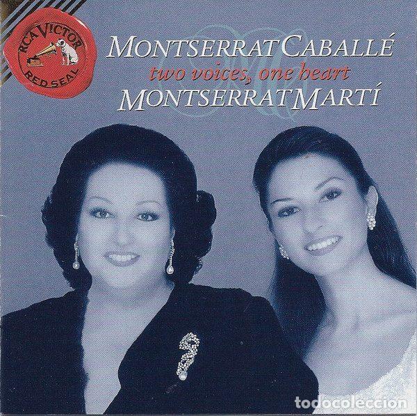 CD de M&uacute;sica: Montserrat Caball&eacute;, Montserrat Marti &ndash; Two Voices, One Heart (CD, BMG Classics 74321 29646 2)