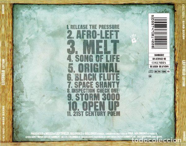 CDs de m&uacute;sica: Leftfield &ndash; Leftism (CD, Hard Hands HANDCD2) - Foto 2
