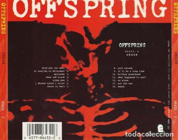 CDs de m&uacute;sica: Offspring &ndash; Smash (CD, Epitaph 86432-2) - Foto 2