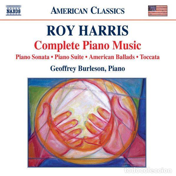Music CDs: Roy Harris - Geoffrey Burleson &ndash; Complete Piano Music (CD, Naxos 8.559664)