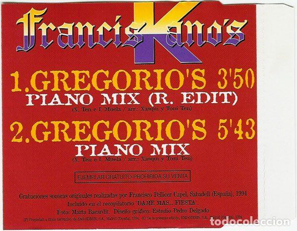 CDs de m&uacute;sica: Franciskanos &ndash; Gregorios (CD, EMI 8601132) - Foto 2