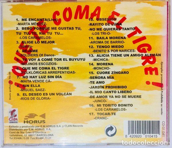 CDs de m&uacute;sica: Various &ndash; &iexcl;Que Te Coma El Tigre! (CD, Clan Records CD-01.041) - Foto 2