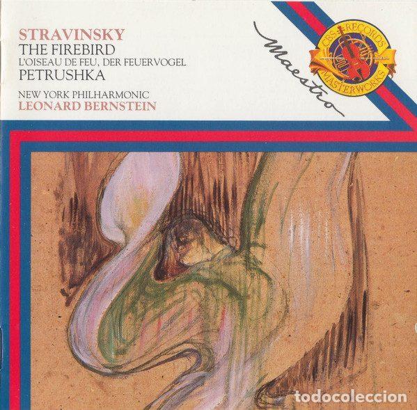 Music CDs: Stravinsky, Leonard Bernstein, New York Philharmonic &ndash; The Firebird Suite / Petrushka (CD, CBS...