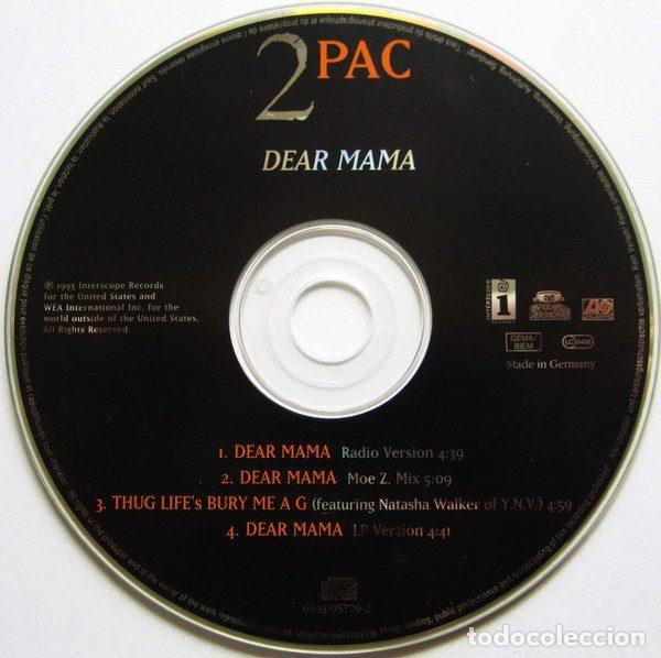 CDs de m&uacute;sica: 2Pac &ndash; Dear Mama (CD, Interscope Records 6544-95779-2) - Foto 6