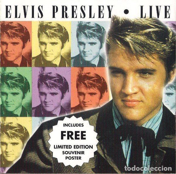 CD de M&uacute;sica: Elvis Presley &ndash; Live (CD, Going For A Song GFS110)