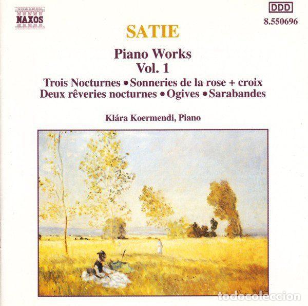 Musik-CDs: Satie / Kl&aacute;ra Koermendi &ndash; Piano Works Vol. 1 (CD, Naxos 8.550696)