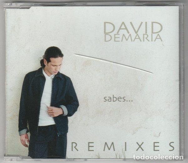 CD de M&uacute;sica: David DeMar&iacute;a &ndash; Sabes... (CD, Columbia COL 672098 2)