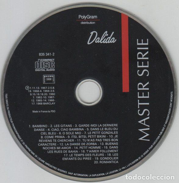 CDs de m&uacute;sica: Dalida &ndash; Dalida (CD, PolyGram Distribution 835 341-2) - Foto 3