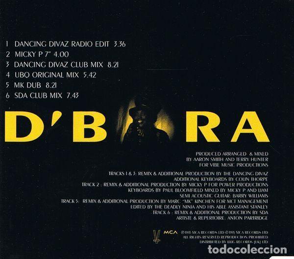 CDs de m&uacute;sica: DBora &ndash; Going Round (CD, MCA Records MCSTD 2055) - Foto 6