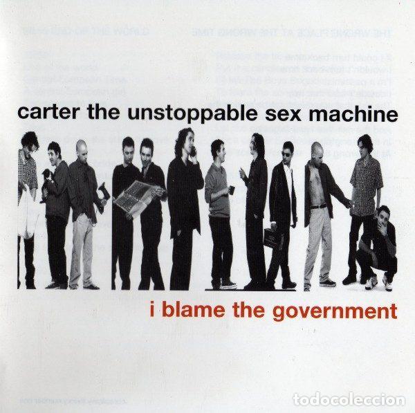 CD de M&uacute;sica: Carter The Unstoppable Sex Machine &ndash; I Blame The Government (CD, Cooking Vinyl COOK CD 136)