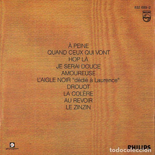 CDs de m&uacute;sica: Barbara &ndash; Laigle Noir (CD, Philips 832 689-2) - Foto 2