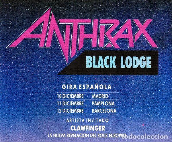 CDs de m&uacute;sica: Anthrax &ndash; Black Lodge (CD, WEA 1.659) - Foto 1