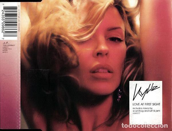 Music CDs: Kylie &ndash; Love At First Sight (CD, Parlophone 7243 55098627)
