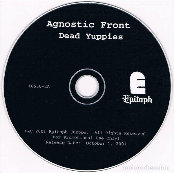 CDs de m&uacute;sica: Agnostic Front &ndash; Dead Yuppies (CD, Epitaph 6630-2A) - Foto 3