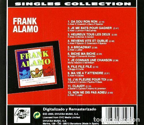 CDs de m&uacute;sica: Frank Alamo &ndash; Singles Collection (CD, Graffiti 35-596) - Foto 2