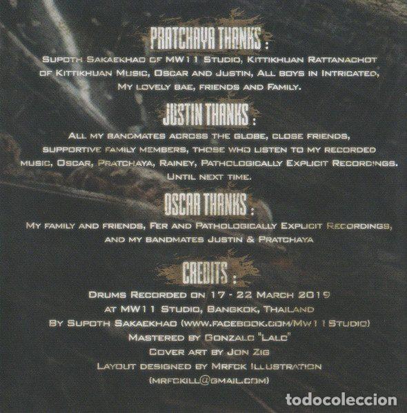CDs de m&uacute;sica: Molecular Fragmentation &ndash; Recurrence Of Blasphemous Maelstrom (CD, Pathologically Explicit... - Foto 6