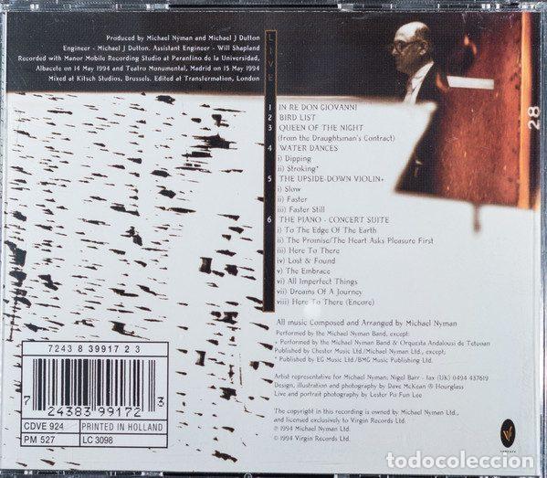 CDs de m&uacute;sica: Michael Nyman &ndash; Live (CD, VENTURE CDVE 924) - Foto 4