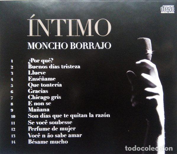 CDs de m&uacute;sica: Moncho Borrajo &ndash; &Iacute;ntimo (CD, Not On Label none) - Foto 2