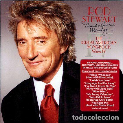 CD di Musica: Rod Stewart &ndash; Thanks For The Memory... The Great American Songbook Volume IV (CD, J Records...