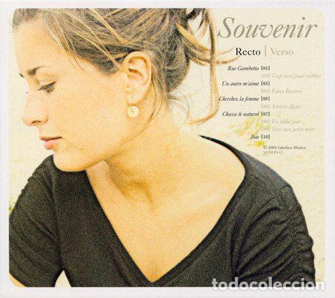 CD de M&uacute;sica: Souvenir &ndash; Recto - Verso (CD, Jabalina M&uacute;sica JAB-2022 CD)